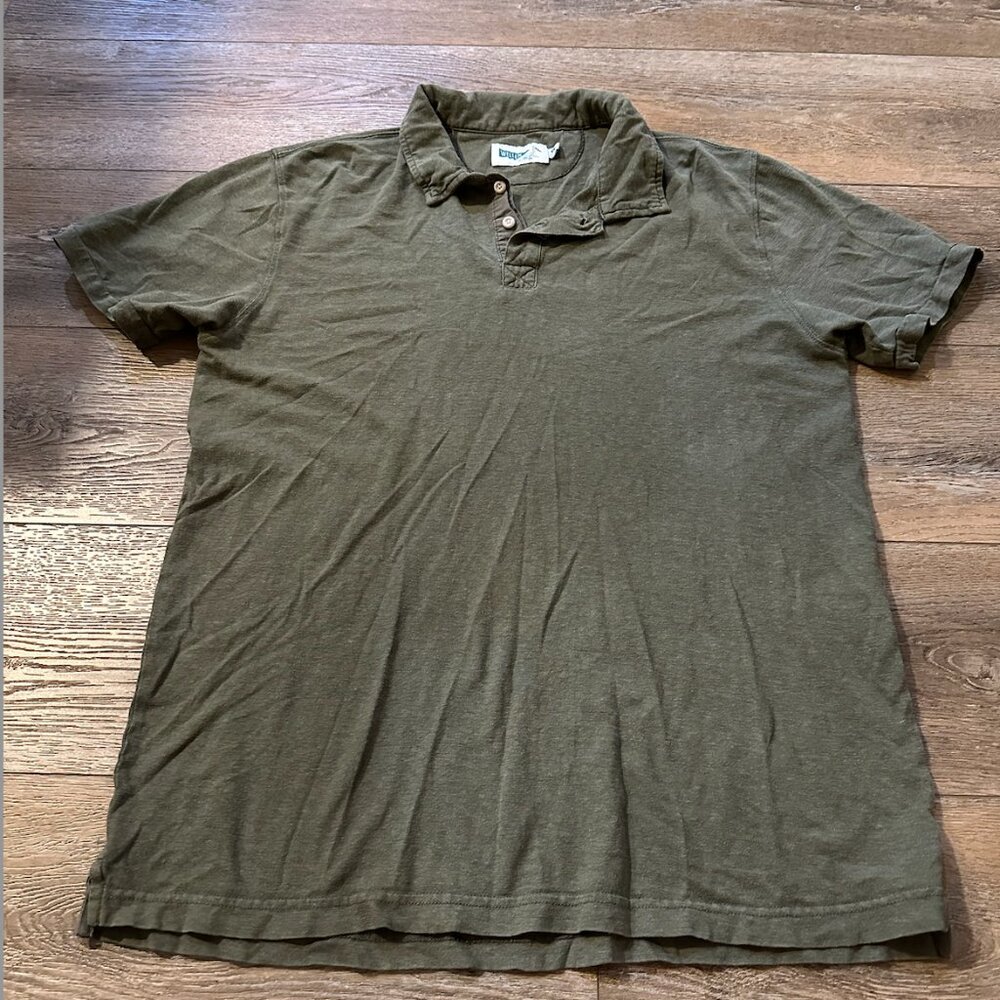 Wellen Hemp Polo Shirt Large